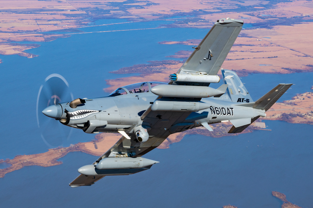 US Air Force commande deux Beechcraft AT6 Wolverine Aerobuzz