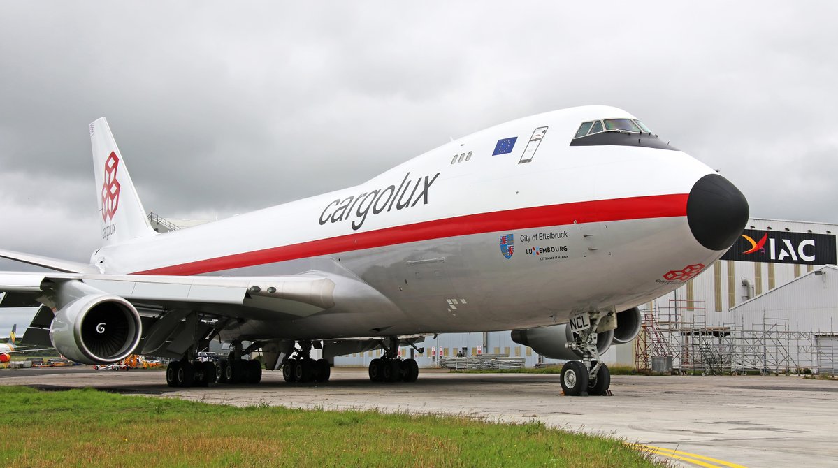 Cargolux présente son Boeing 747-400 Retrojet