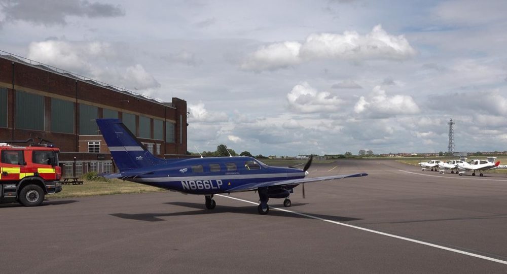 Un Piper Malibu Mirage à hydrogène