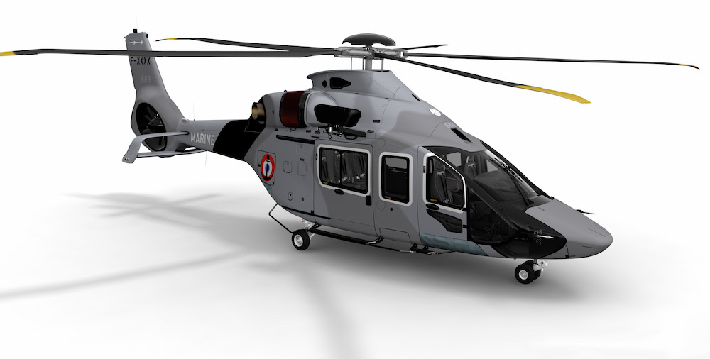 Deux hÃ©licoptÃ¨res H160 supplÃ©mentaires pour la Marine nationale - Aerobuzz