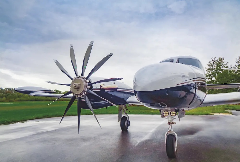 L'hélice à 11 pales de MTPropeller a volé sur un Piper Cheyenne