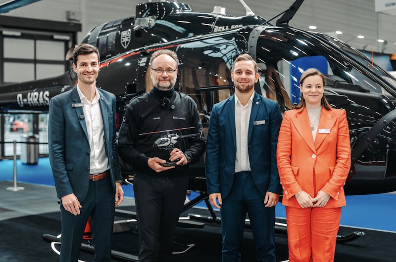 Des Bell 505 destinés à la surveillance des lignes électriques ...