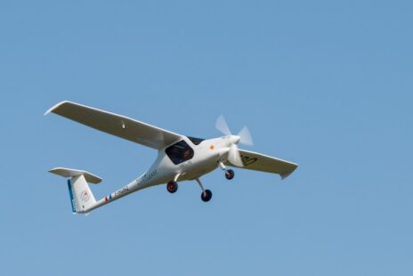 Le Velis Electro en vol en altitude